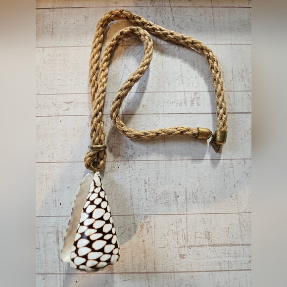 1950s Hebrew Cone Necklace Stamped Miriam Haskell